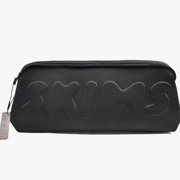 SKIMS Bags Skims Black Neoprene Pouch Clutch Poshmark